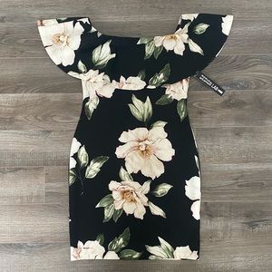 New Black Floral Dress!